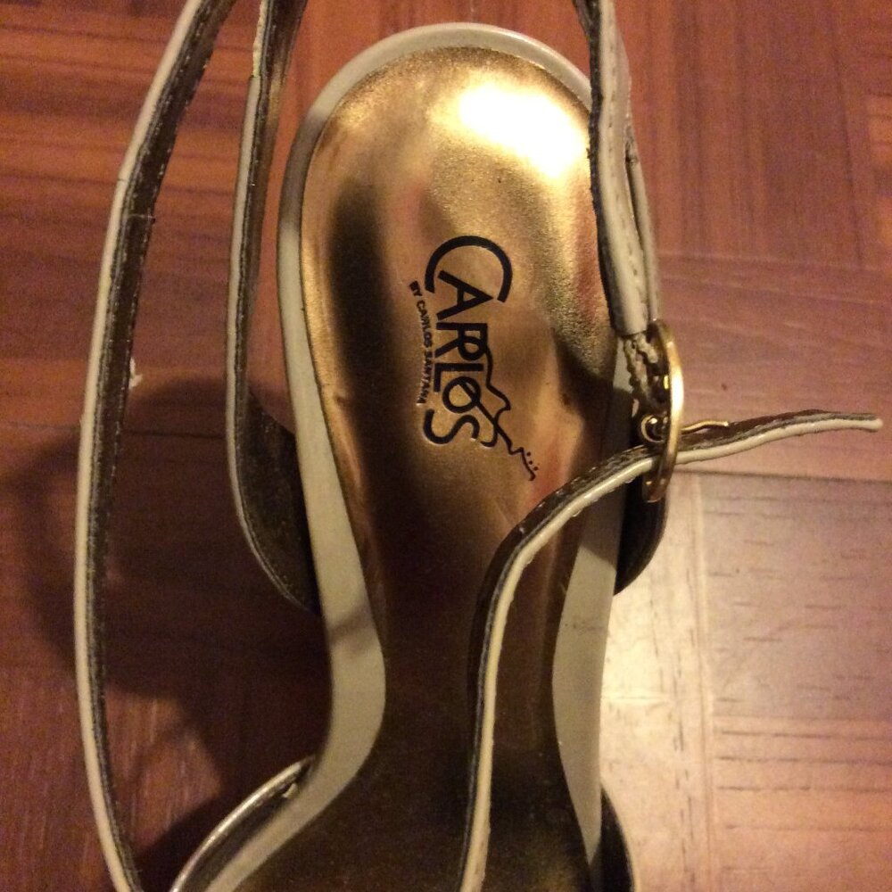 Creme Open toe Sandal